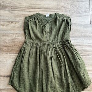GAP Kids Dress in Forest Green